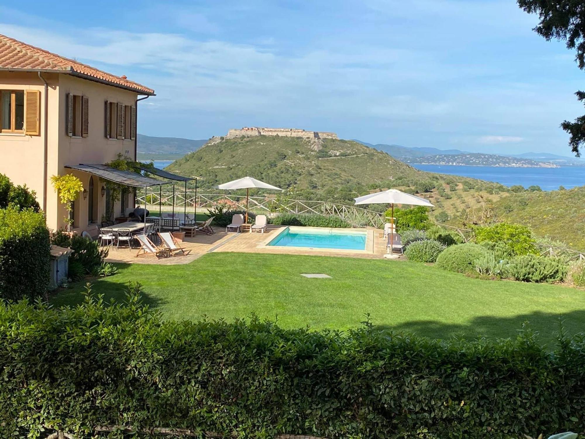 Villa Pimpinnacolo Porto Ercole  Kültér fotó